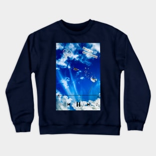 Spotify Music Background Design Crewneck Sweatshirt